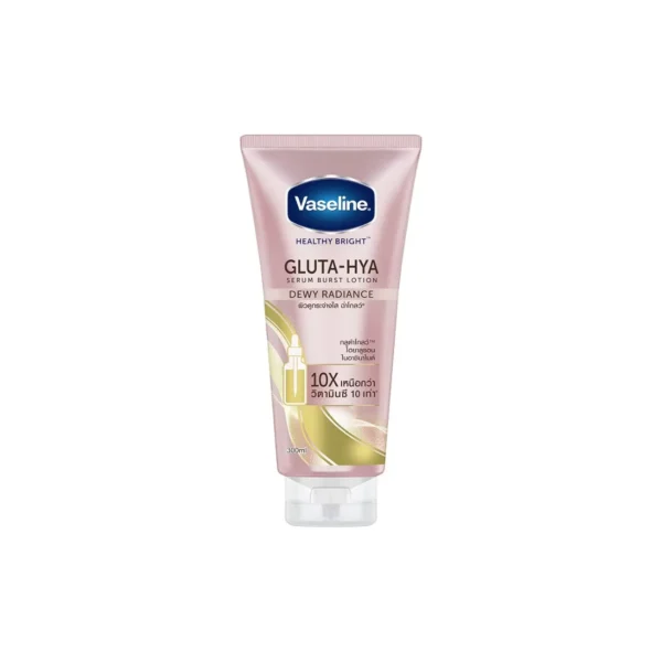 vaseline gluta-hya serum burst lotion dewy radiance