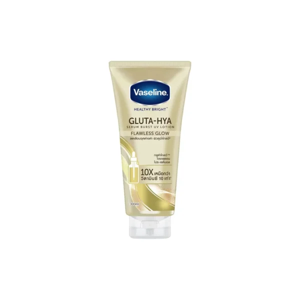 vaseline gluta-hya serum burst lotion flawless glow