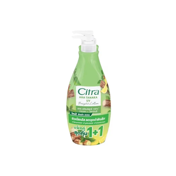 citra aha tanaka uv brightening lotion