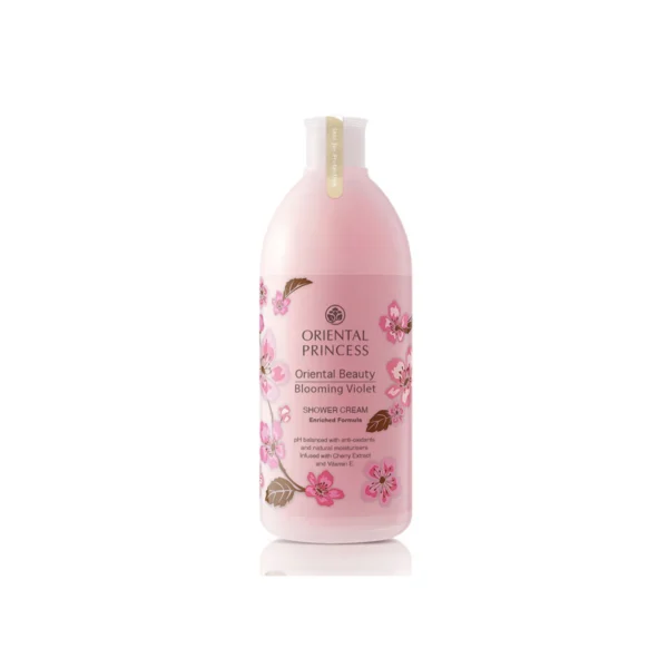 oriental princess blooming violet shower cream