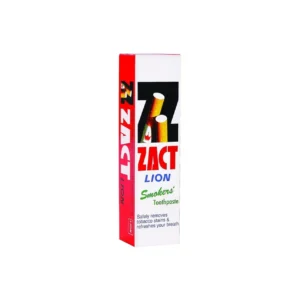 zact lion smokers toothpaste